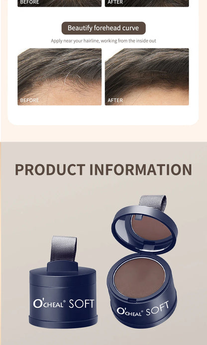 O'CHEAL Hairline Fluffy Powder Repair Volume Powder Shadow Shadow Powder Hair Concealer Coverage Fill Forehead Hairline