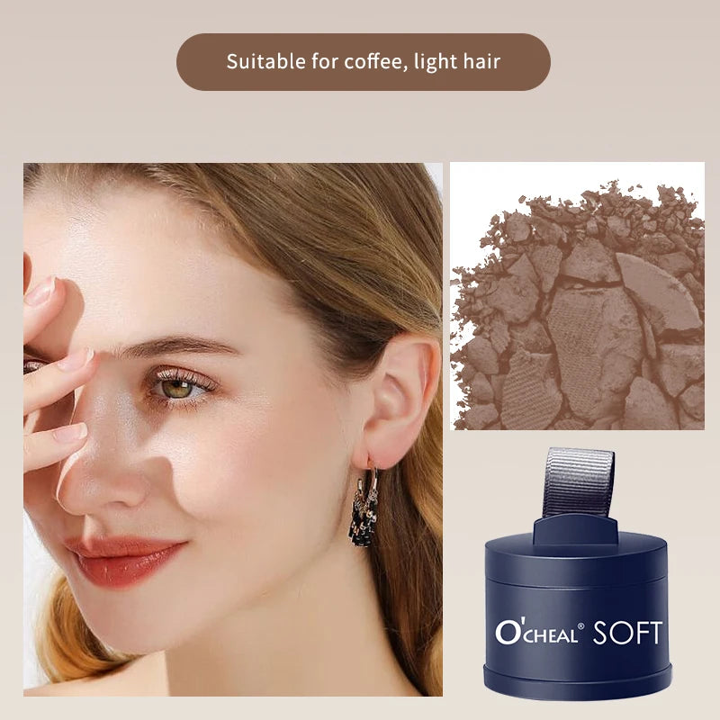 O'CHEAL Hairline Fluffy Powder Repair Volume Powder Shadow Shadow Powder Hair Concealer Coverage Fill Forehead Hairline