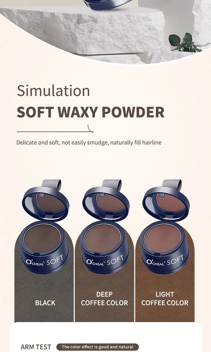 O'CHEAL Hairline Fluffy Powder Repair Volume Powder Shadow Shadow Powder Hair Concealer Coverage Fill Forehead Hairline