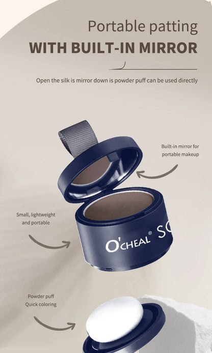 O'CHEAL Hairline Fluffy Powder Repair Volume Powder Shadow Shadow Powder Hair Concealer Coverage Fill Forehead Hairline