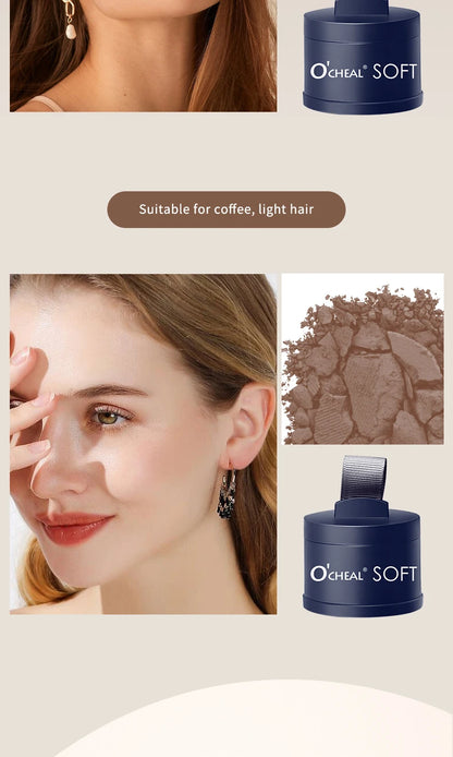 O'CHEAL Hairline Fluffy Powder Repair Volume Powder Shadow Shadow Powder Hair Concealer Coverage Fill Forehead Hairline