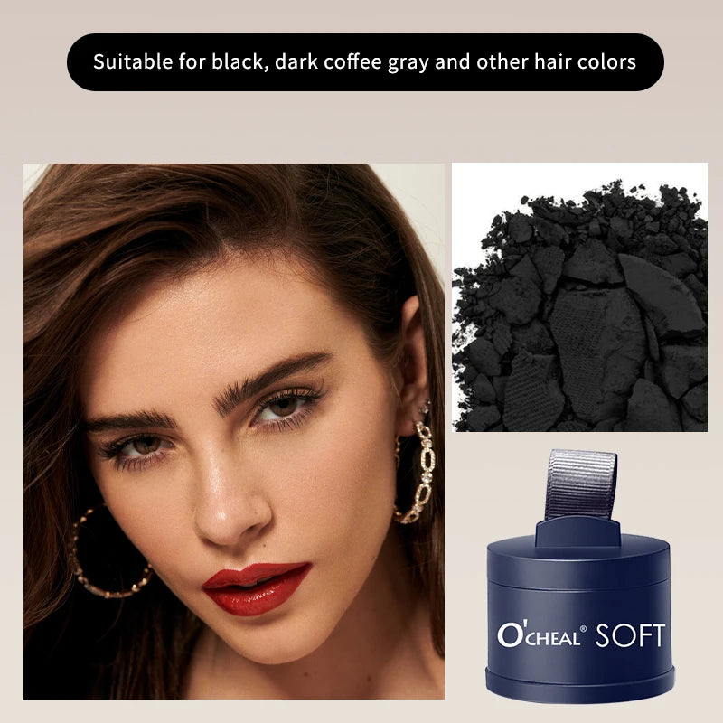 O'CHEAL Hairline Fluffy Powder Repair Volume Powder Shadow Shadow Powder Hair Concealer Coverage Fill Forehead Hairline