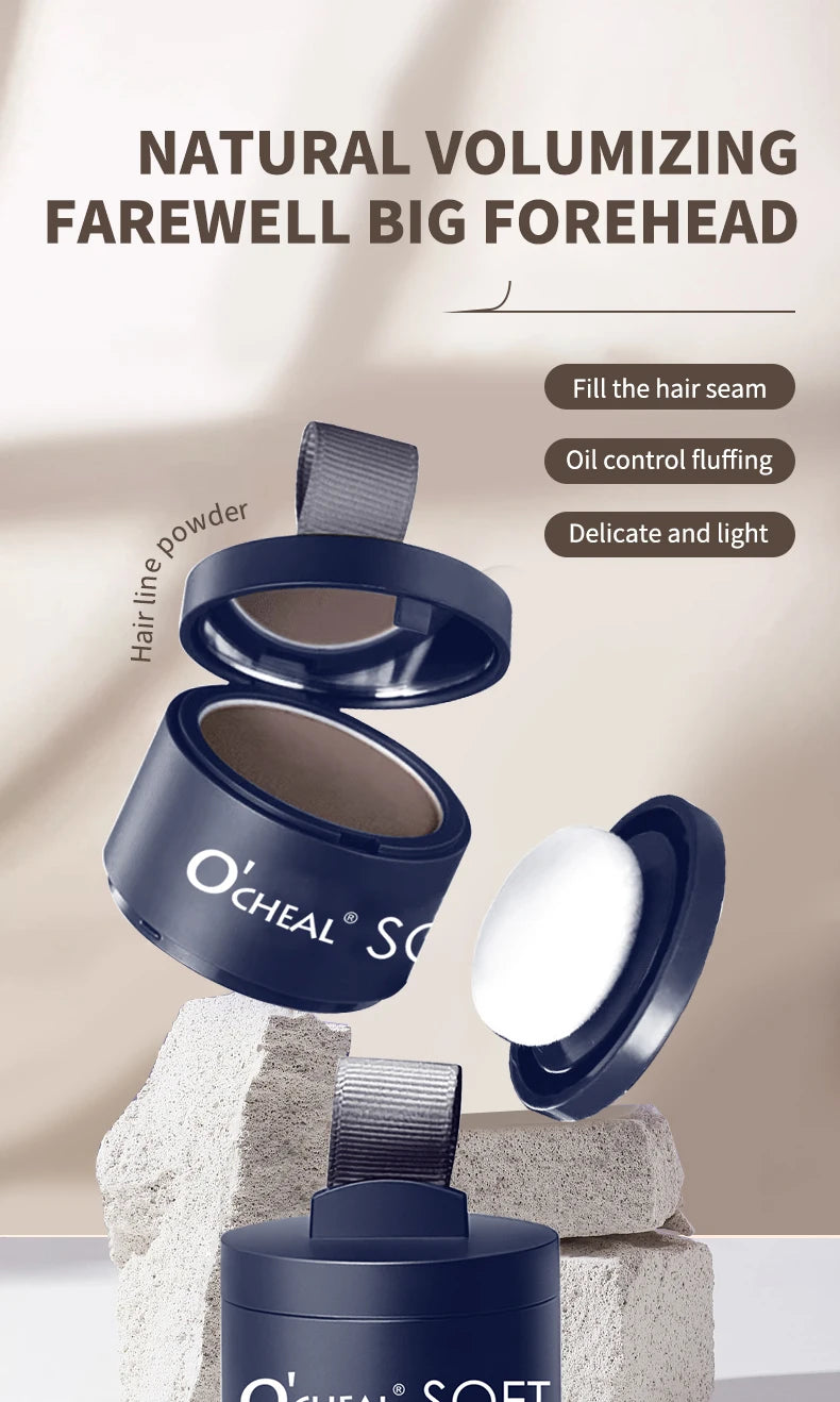 O'CHEAL Hairline Fluffy Powder Repair Volume Powder Shadow Shadow Powder Hair Concealer Coverage Fill Forehead Hairline
